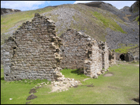 Lead mining remains, Gunnerside Gill, Yorkshire Dales National Park