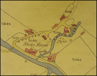 Stone House, Dentdale, Cumbria, as depicted on an 1846 tithe map